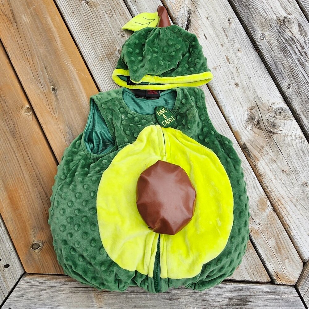 ADORABLE BABY Avocado Costume GOING WILD Size 18 Month